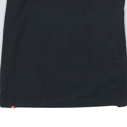 Puma Men's Black Long Sleeve Graphic Sports T-Shirt Size L