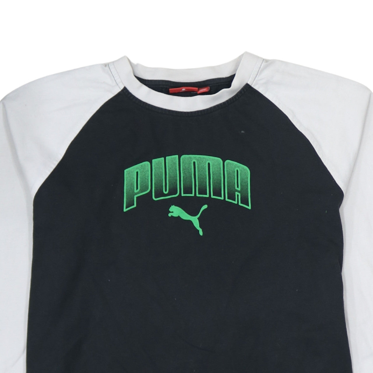 Puma Men's Black Long Sleeve Graphic Sports T-Shirt Size L