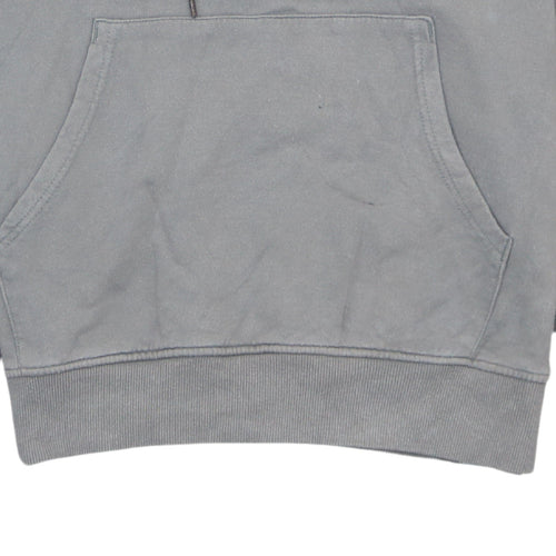 The North Face Men's Grey Medium Pullover Hoodie Sweatshirt