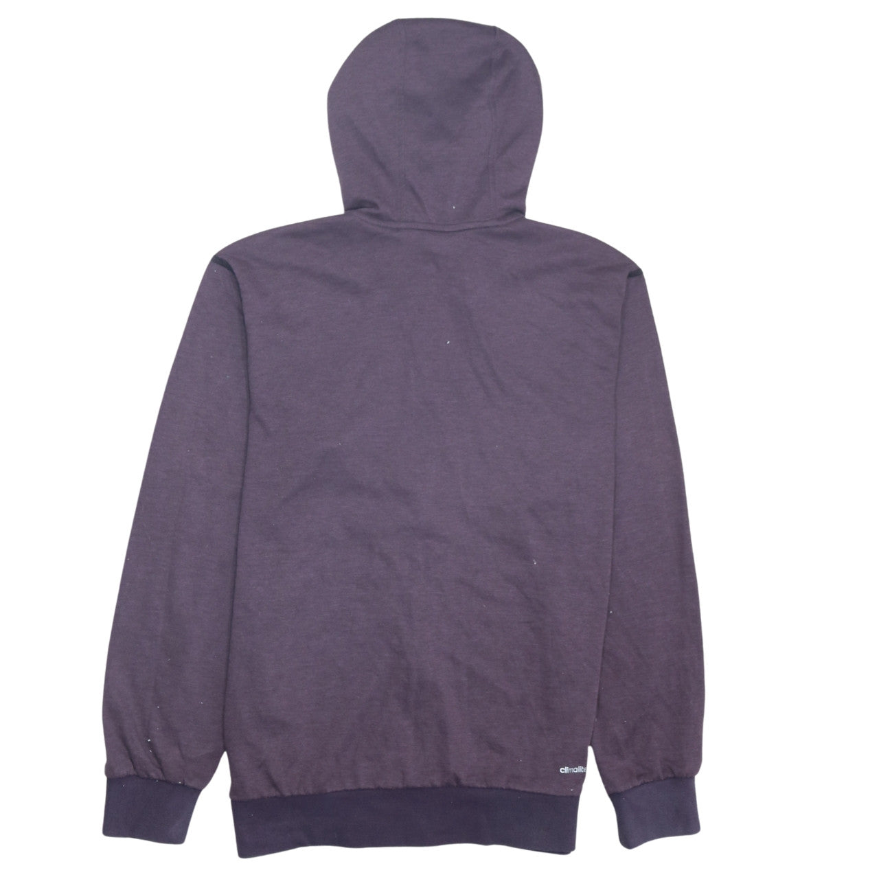 Adidas Men's Purple Full Zip Hoodie Size M Regular Fit