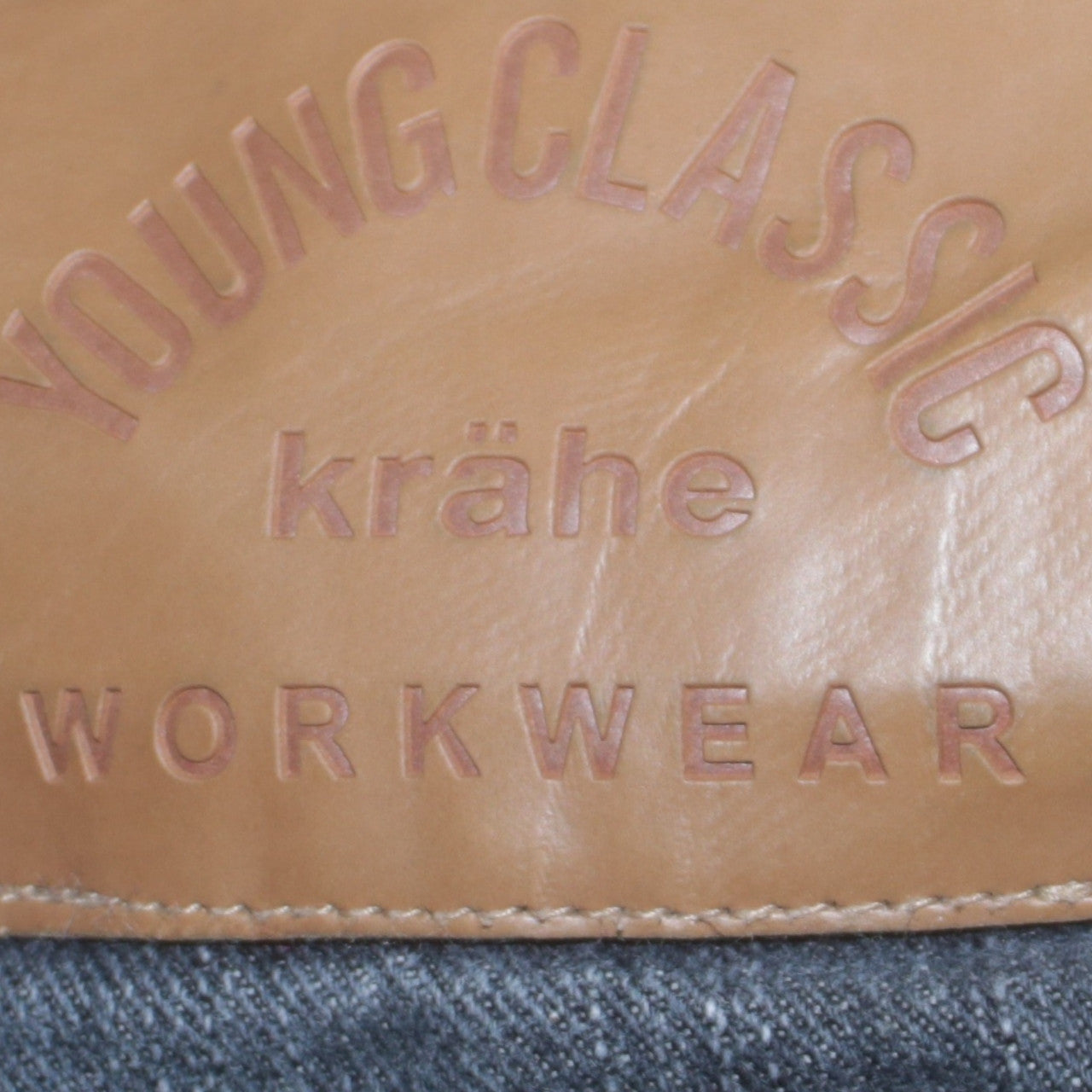Krahe Workwear Men's Blue Straight Denim Jeans Size 52 Regular