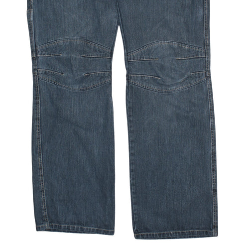 Krahe Workwear Men's Blue Straight Denim Jeans Size 52 Regular