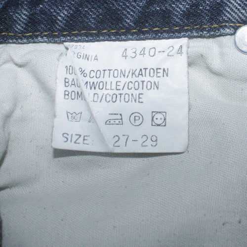 Lee Womens Blue High Rise Mom Jeans Size 27 Regular Fit Denim
