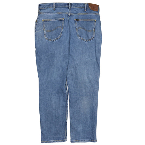 Lee Men's Blue Straight Fit Brooklyn W36 L30 Jeans