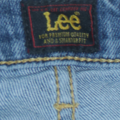 Lee Men's Blue Straight Fit Brooklyn W36 L30 Jeans