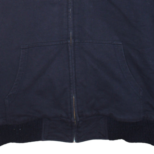 Tommy Hilfiger Men's Blue Full Zip Fleece Lined Hoodie Size L