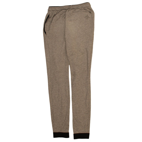 Decathlon Mens Beige Joggers S Slim Fit Cotton Blend Loungewear