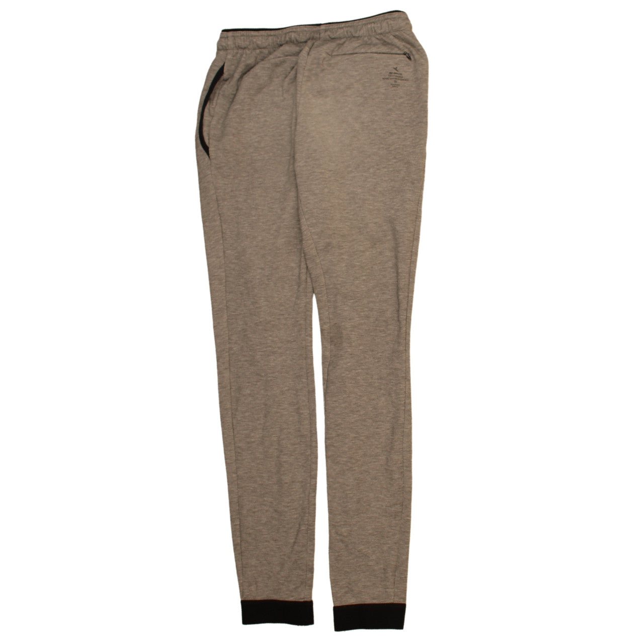 Decathlon Mens Beige Joggers S Slim Fit Cotton Blend Loungewear