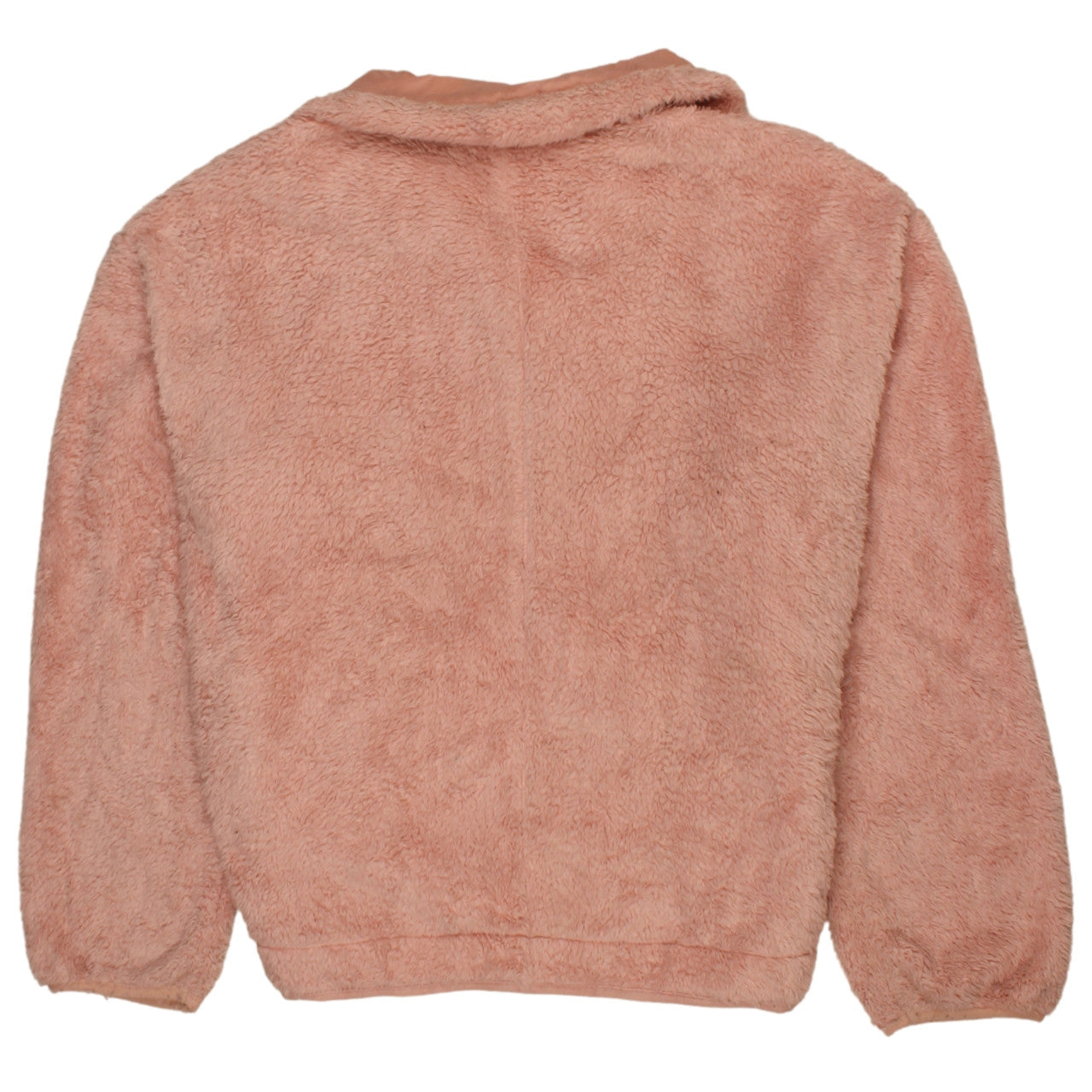 Forever 21 Women Pink Fleece Pullover Sweatshirt Size S