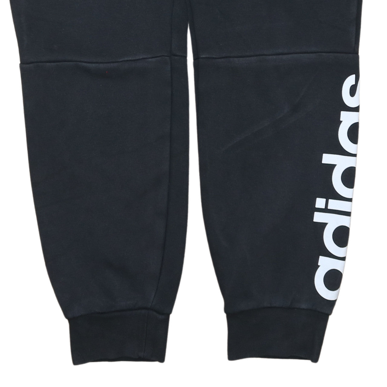 Adidas Womens Black Jogger Sweatpants M Elastic Waist Fleece