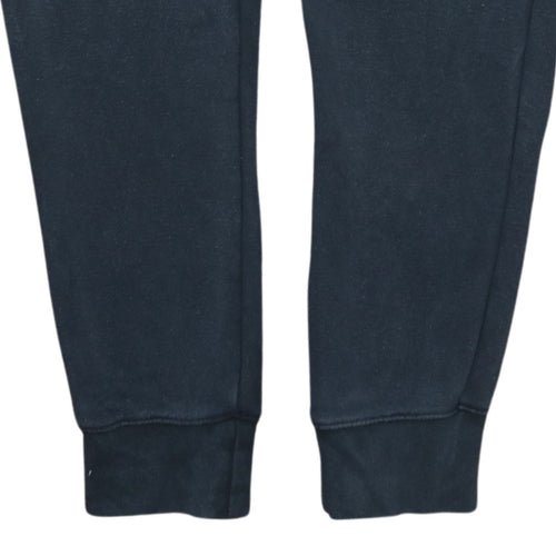 Nike Men's Black Jogger Trousers M Regular Fit Fleece Drawstring