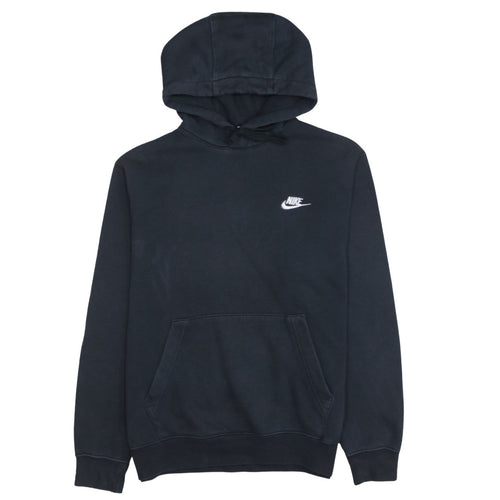 Nike Men's Black Pullover Fleece Hoodie Size S Regular Fit