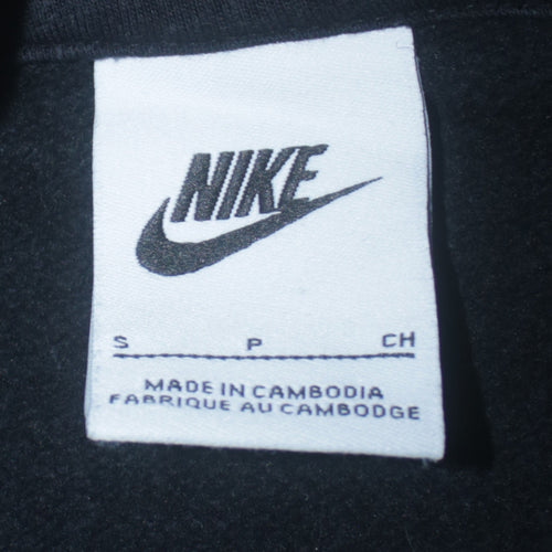 Nike Men's Black Pullover Fleece Hoodie Size S Regular Fit