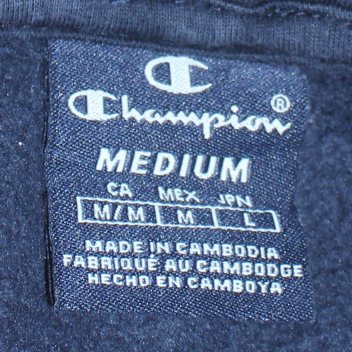 Champion Men's Multicoloured Pullover Hoodie Medium Sports Style