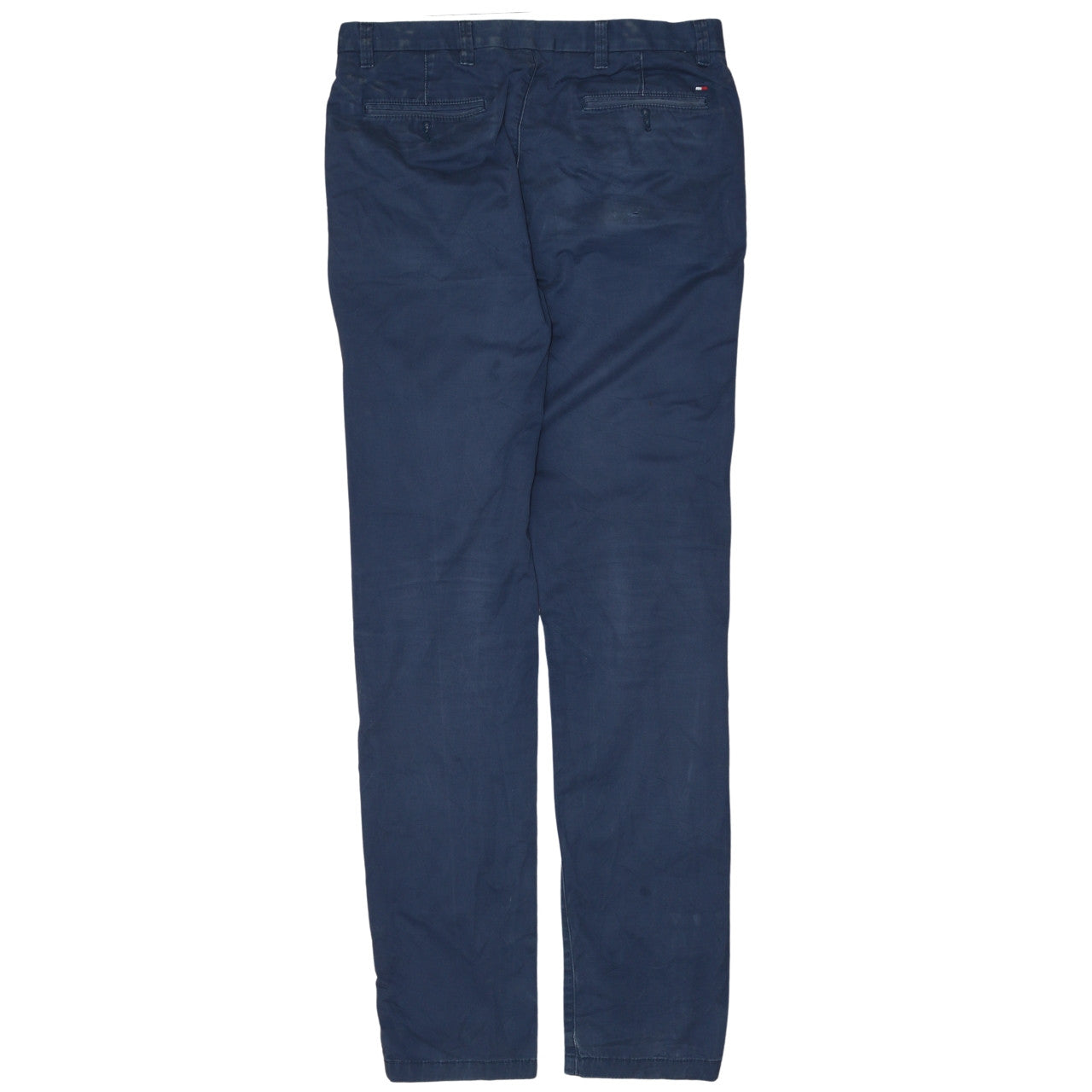Tommy Hilfiger Men Blue Chino Trousers 31/34 Regular Fit