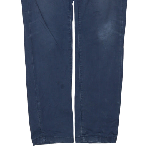 Tommy Hilfiger Men Blue Chino Trousers 31/34 Regular Fit