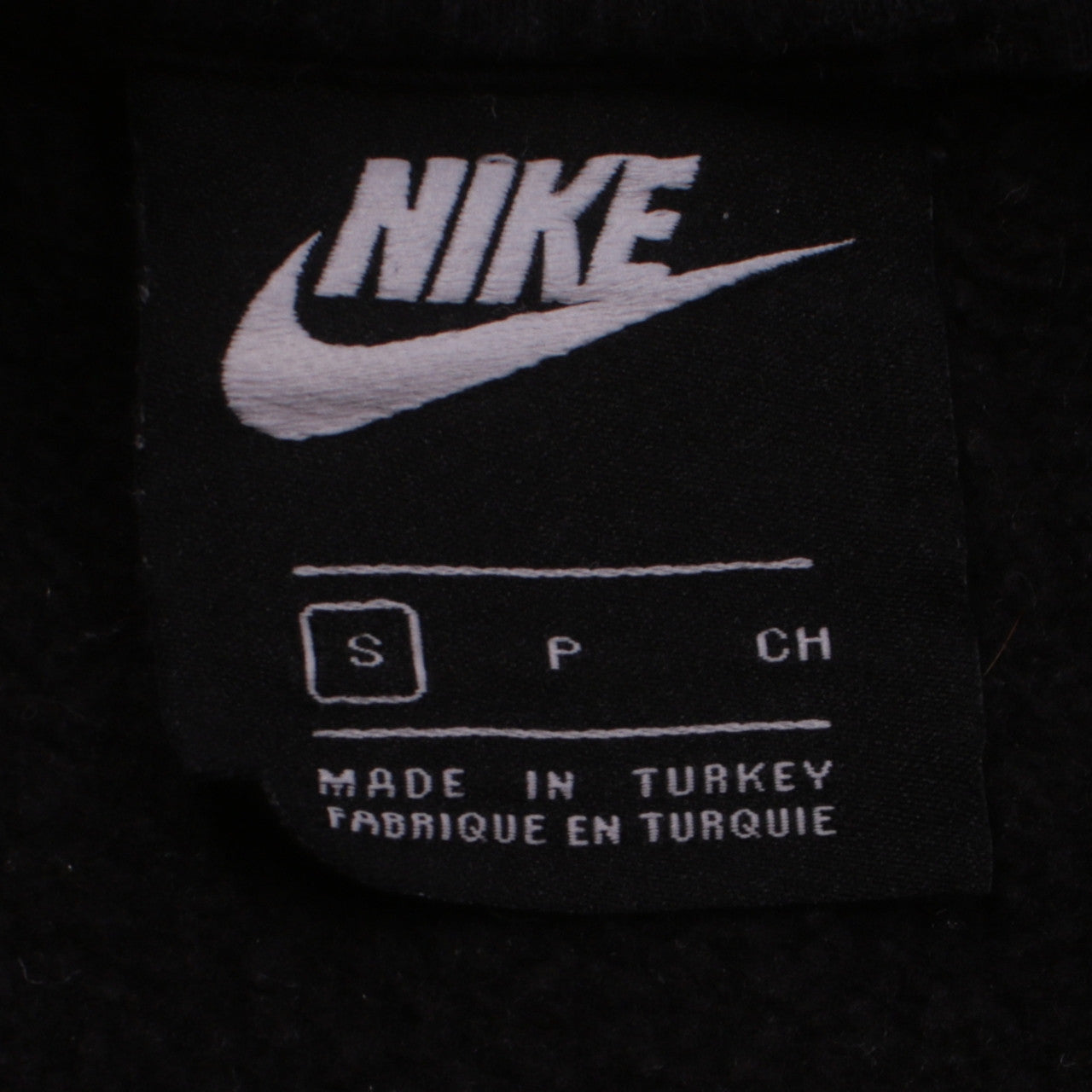 Nike Men Black Small Air Pullover Sweatshirt Crew Neck