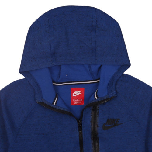 Nike Boys Blue Full Zip Hoodie XL 13-15 Years Hooded Sweatshirt