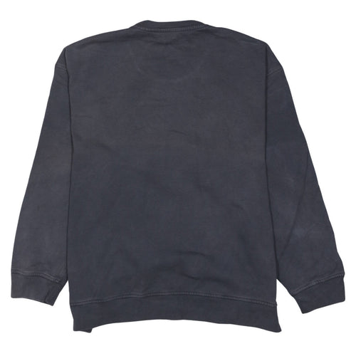 Levi's Men's Black XL Relaxed Fit Crew Neck Logo Sweatshirt