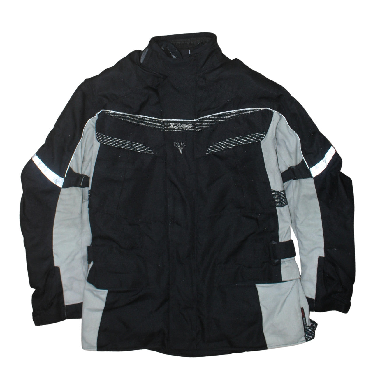 A-Pro Men's Black Motorcycle Jacket L Water Resistant Windproof