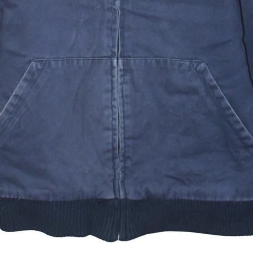 Tommy Hilfiger Mens Blue Bomber Jacket M Cotton Classic Style