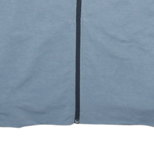 Nike Boys Blue Full Zip Dri-FIT Hoodie XL 13-15 Yrs Lightweight Training Top