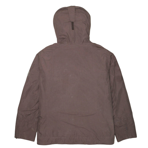 Jack Wolfskin Women Brown Hooded Parka Jacket Size 18 Waterproof