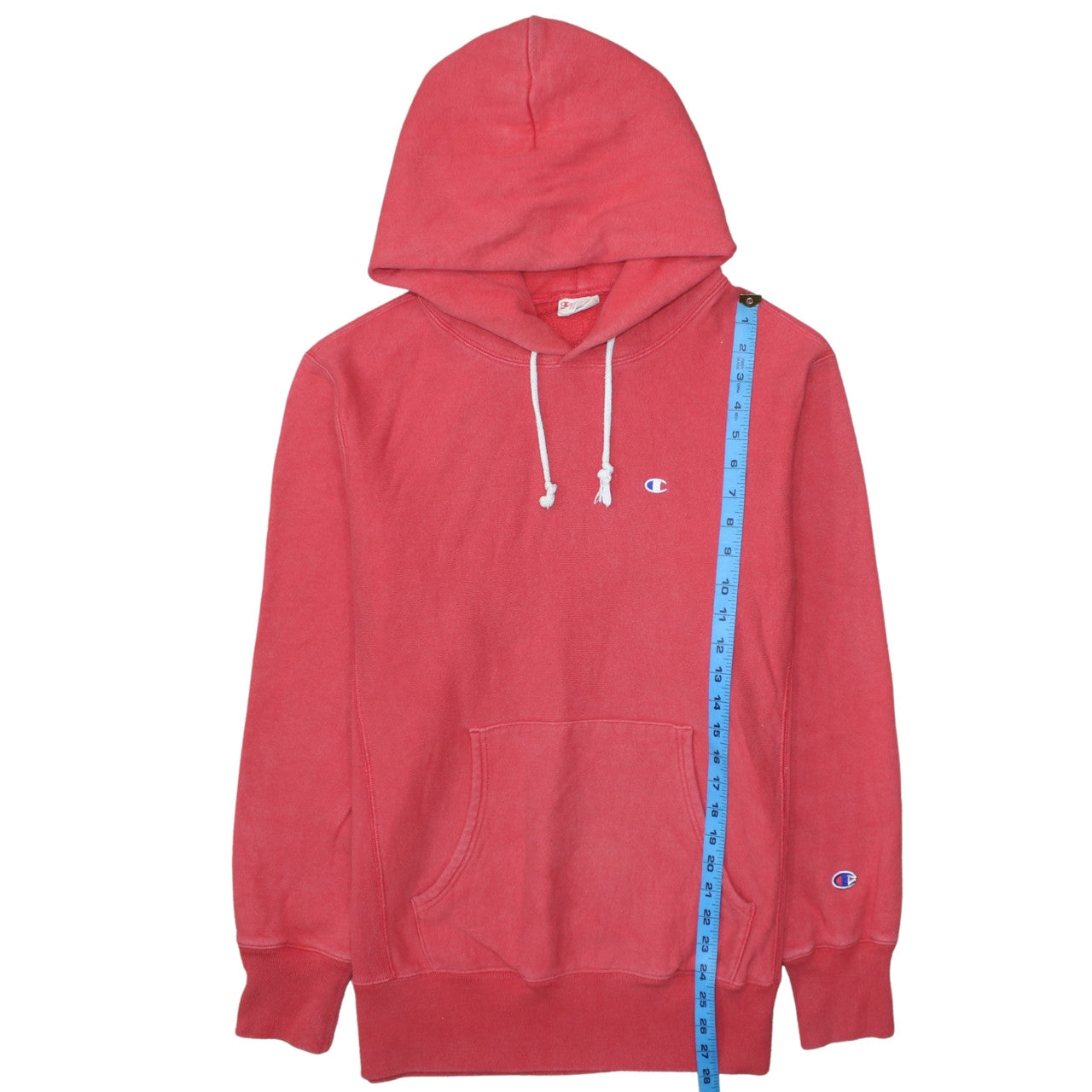 Champion Men's Red XL Pullover Hoodie Reverse Weave Fleece
