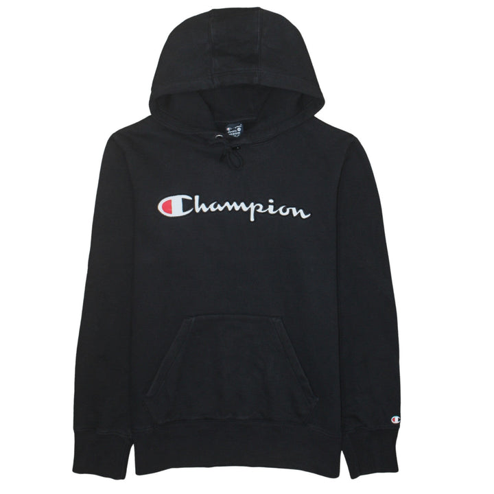 Champion Men's Black Medium Pullover Hoodie Sweatshirt