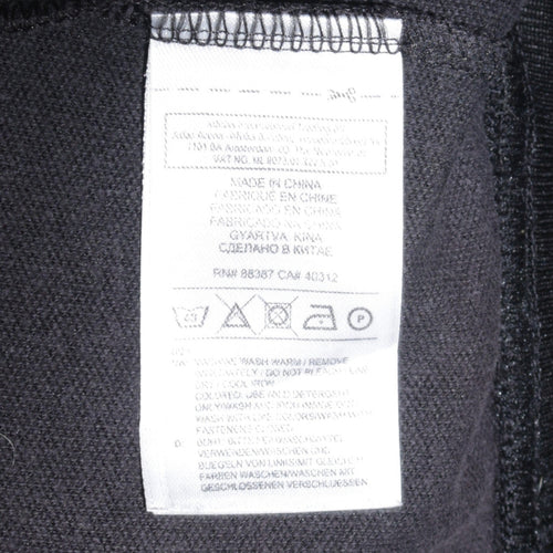Adidas Men's Black Full Zip Sports Sweatshirt Size M