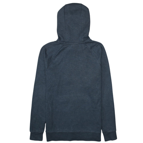Nike Men's Blue Pullover Hoodie Small Logo Graphic Regular Fit