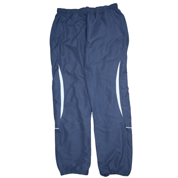 Reebok Men's Blue Jogger Trousers 2XS Elastic Waist Reflective Sports Pants