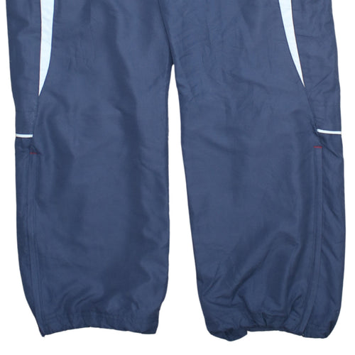 Reebok Men's Blue Jogger Trousers 2XS Elastic Waist Reflective Sports Pants