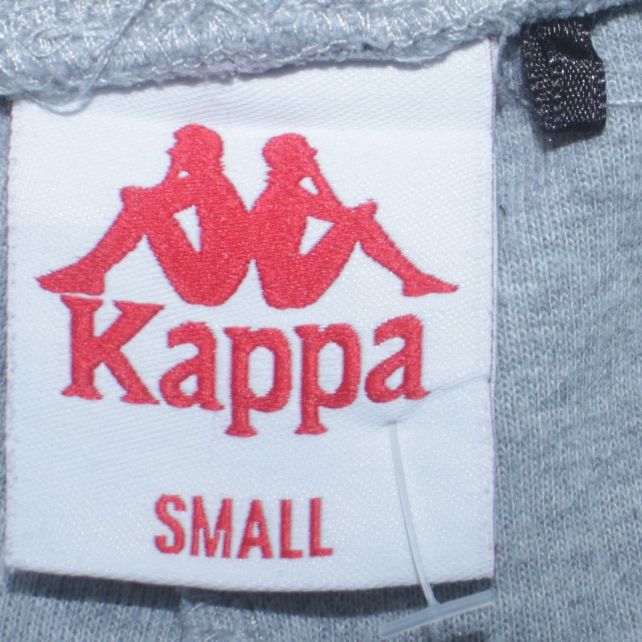 Kappa Men’s Grey Joggers Small Regular Fit Elastic Waist