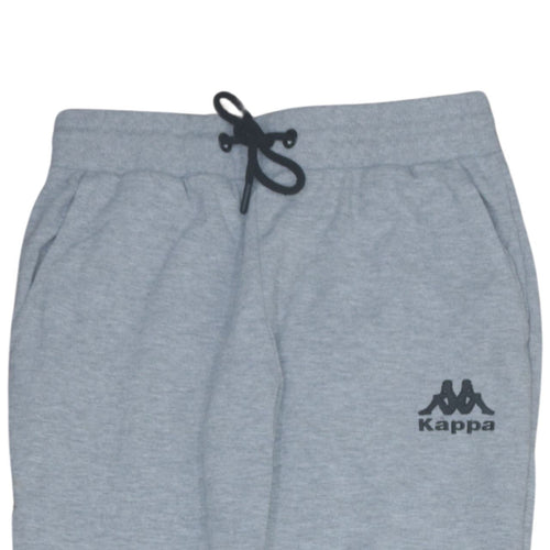 Kappa Men’s Grey Joggers Small Regular Fit Elastic Waist