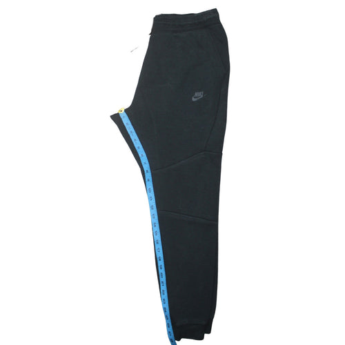 Nike Men's Black Fleece Jogger Trousers L Regular Fit
