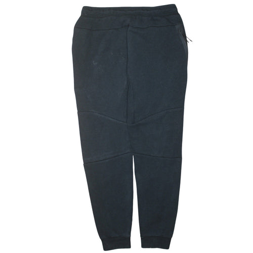 Nike Men's Black Fleece Jogger Trousers L Regular Fit