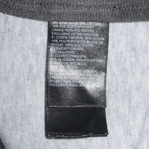 The North Face Boys Grey Colourblock Half Zip Hoodie XL