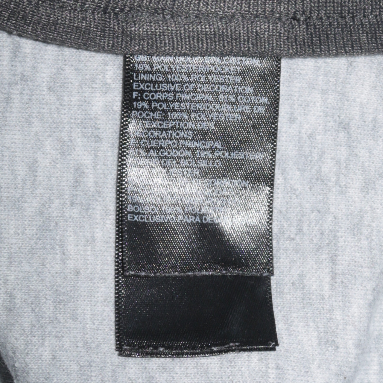 The North Face Boys Grey Colourblock Half Zip Hoodie XL