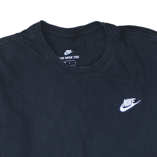 Nike Men's Black L Athletic Fit Crew Neck Sports T-Shirt