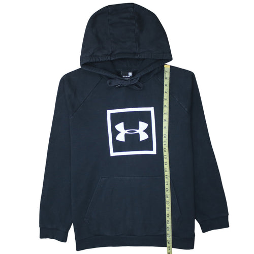 Under Armour Men's Black XL Pullover Hoodie Logo Fleece Sweatshirt