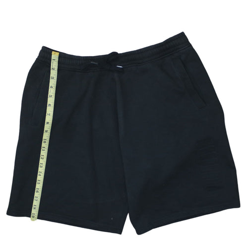 Puma Men’s Black XL Sweat Shorts with Drawstring and Pockets