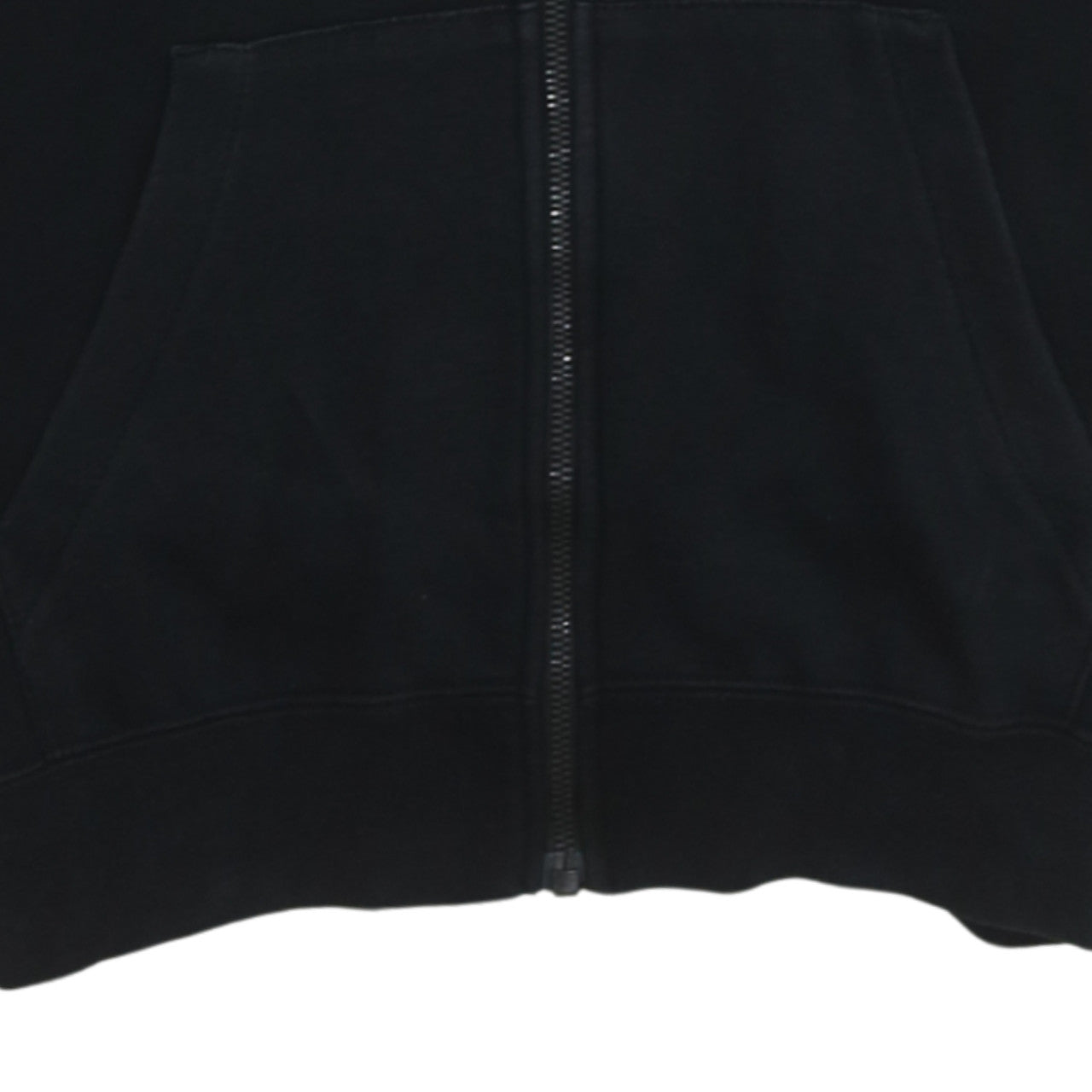 Nike Men's Black XS Full Zip Hoodie Sweatshirt Logo Fleece