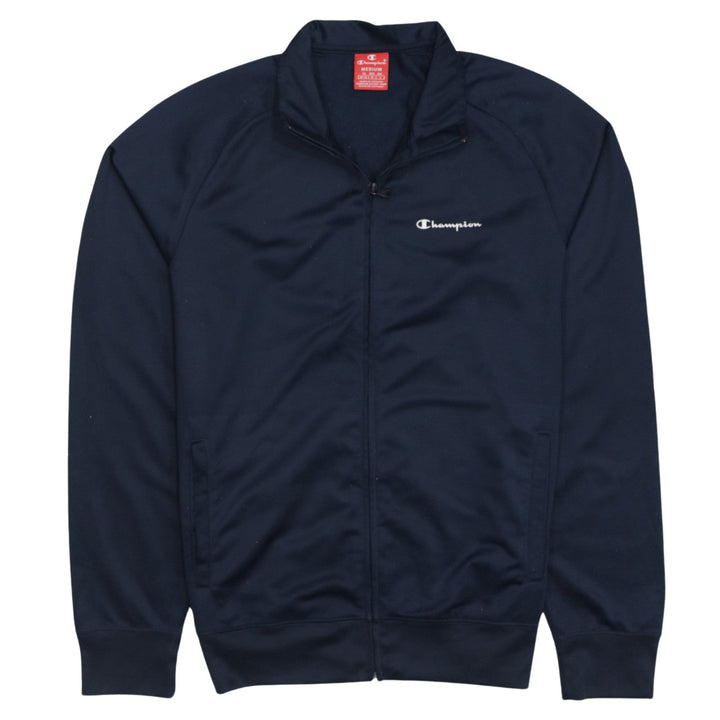 Champion Men's Blue Full Zip Sweatshirt Jacket - Size M