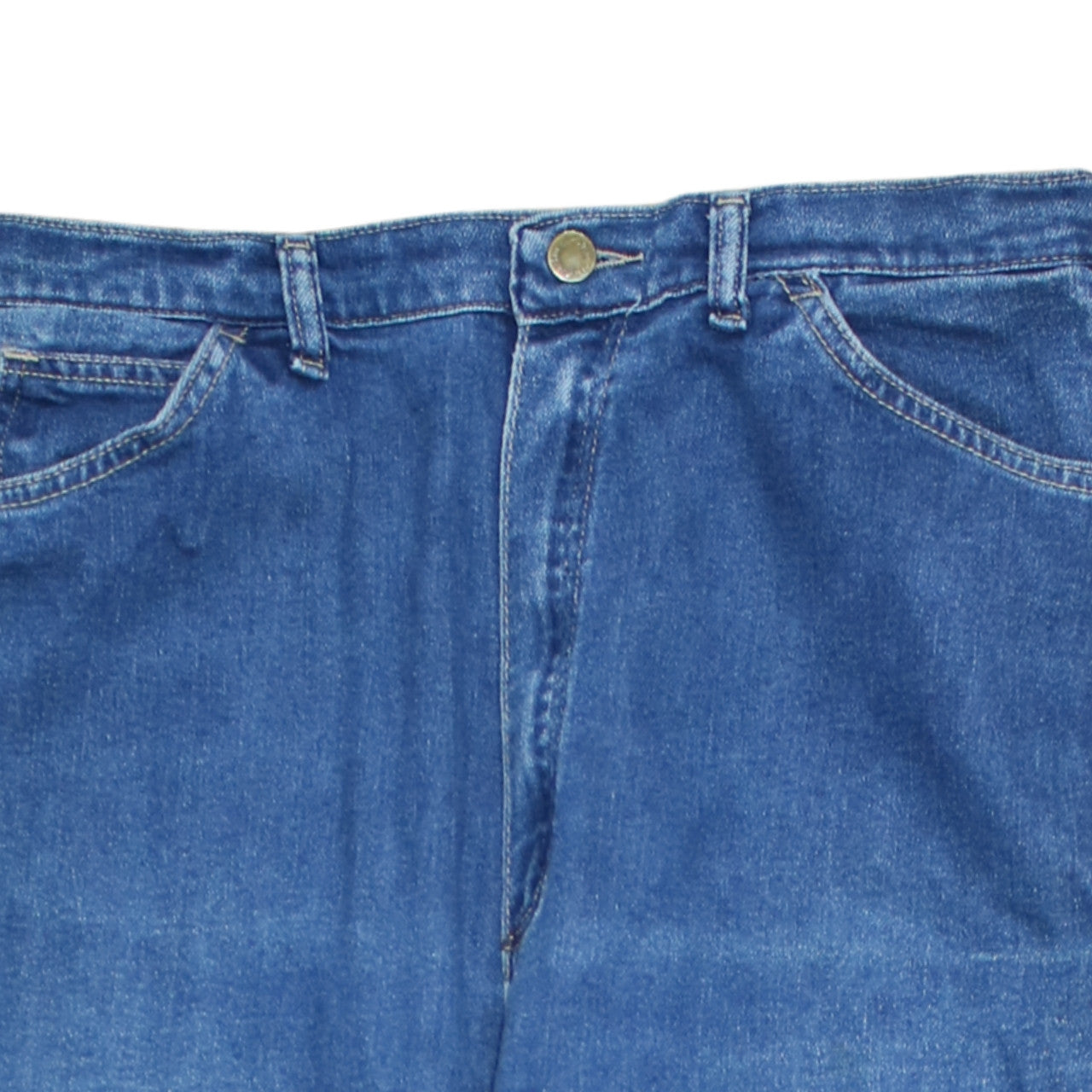 Wrangler Womens Blue Wide-Leg High Rise Jeans Size 14 Regular Fit