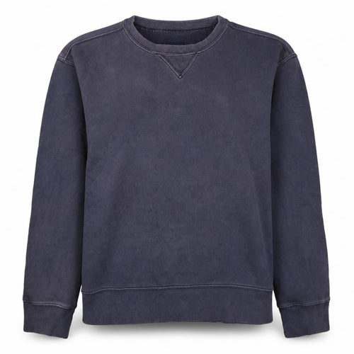 Gap Men Blue M Pullover Crew Neck Fleece Sweatshirt
