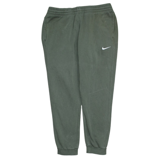 Nike Men Green Jogger Loungewear Sweatpants L Regular Fit
