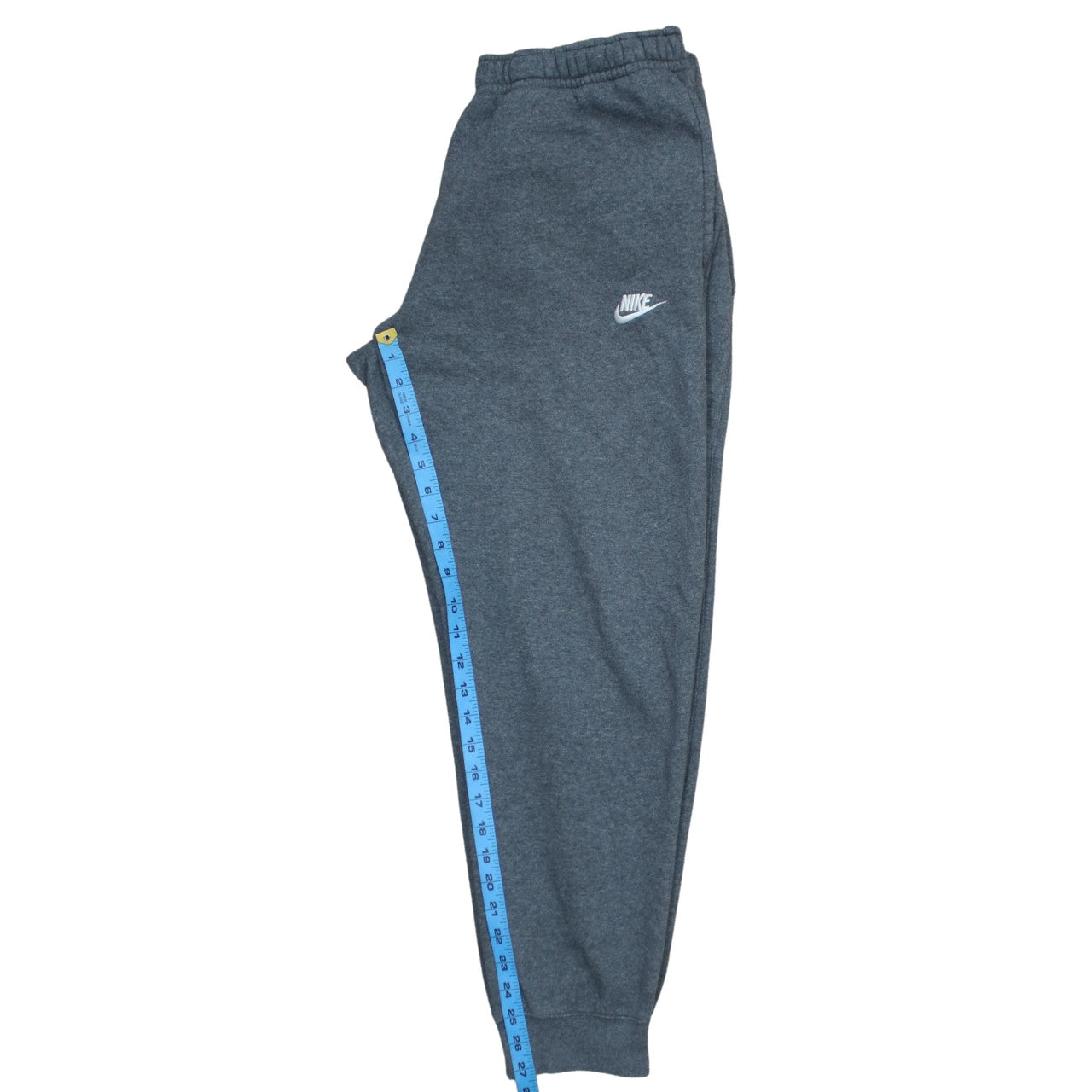 Nike Men's Grey Fleece Sweatpants M Regular Fit Sports Trousers