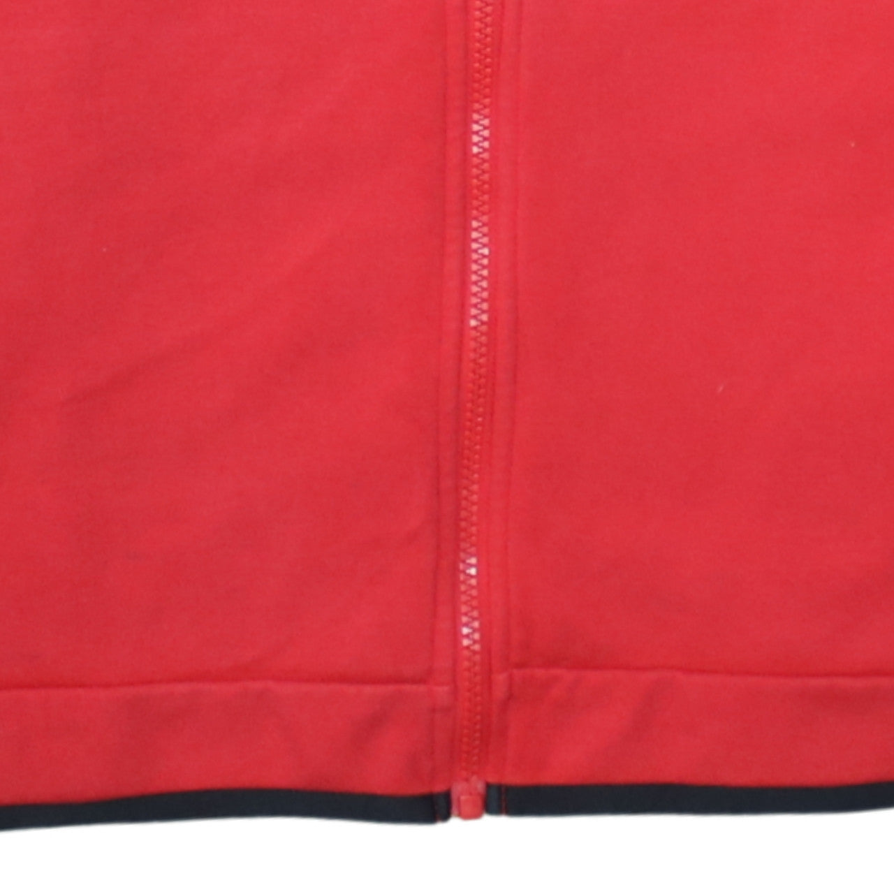 Nike Boys Red Full Zip Hoodie XL 158-170cm Black Logo Sportswear