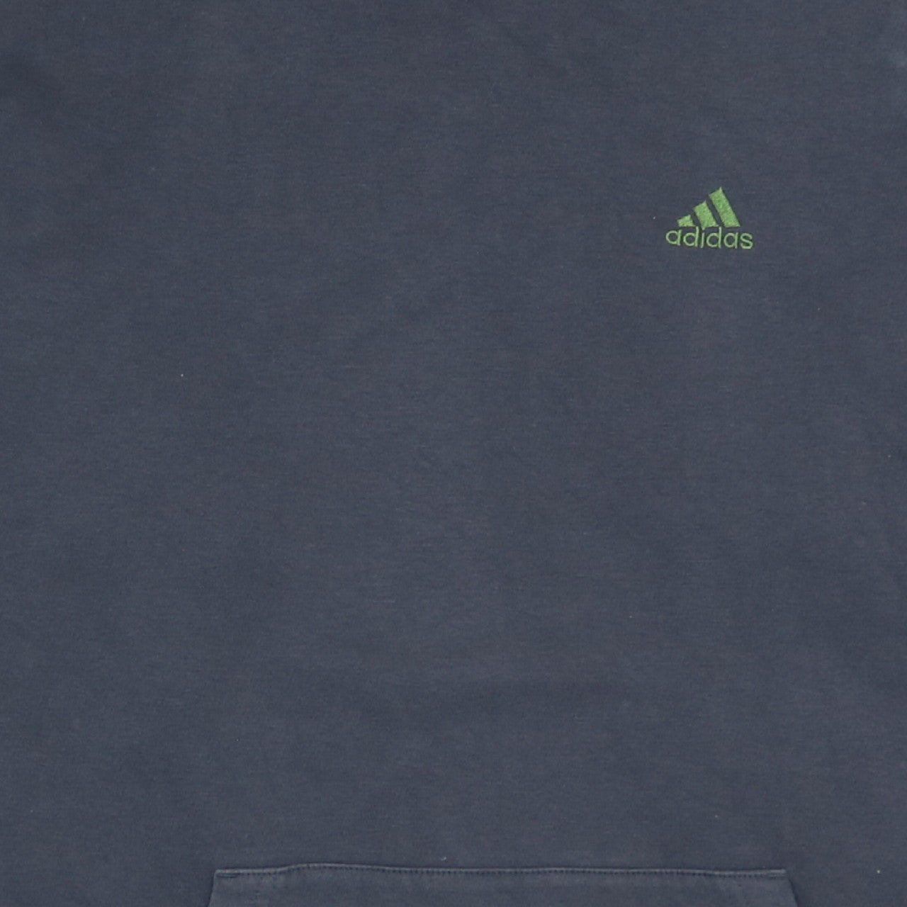 Adidas Men Blue Pullover Hoodie M Regular Fit Sports Style